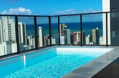 Flat com 1 quarto à venda na Rua Professor Júlio Ferreira de Melo, 225, Boa Viagem, Recife