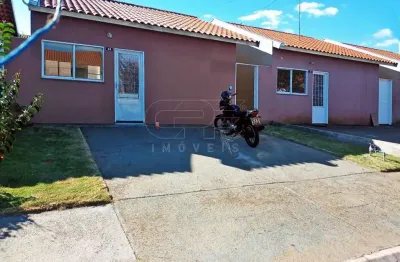 Casa em condomínio para venda em brodowski, jardim fortaleza, 2 dormitórios, 1 banheiro, 2 vagas