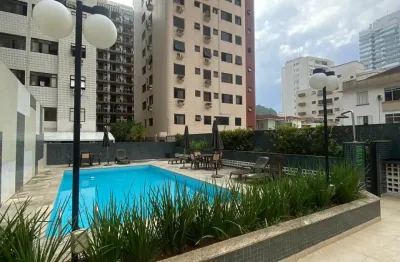 Locação na avenida da praia 2 dorm. r$ 4650,00/mês em santos sp