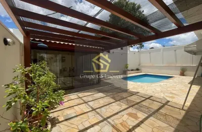 Casa com 3 dormitórios à venda, 233 m² por r$ 1.800.000,00 - condomínio zurich dorf - valinhos/sp