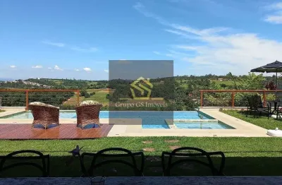 Casa com 4 dormitórios à venda, 840 m² por r$ 4.200.000,00 - condomínio campo de toscana - vinhedo/