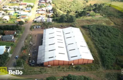 Barracão / galpão / depósito à venda na raulino ribeiro dos santos, 1, bello, caçador por r$ 3.200.000