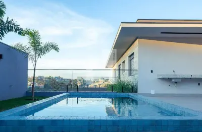 Casa à venda com 3 suíte e piscina -  condomínio reserva santa rosa - itatiba - sp
