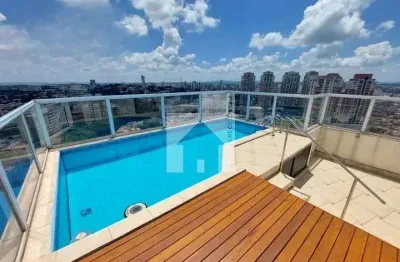 Cobertura duplex, com 3 dormitórios (1 suíte), 190 m² com piscina privativa e área gourmet, residen