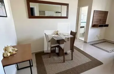 Apartamento mobiliado com 2 dormitórios para locação, 48m² - condomínio joanesburgo - jardim búfalo