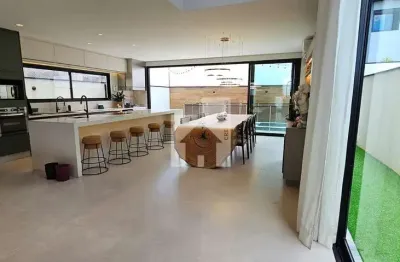 Maravilhosa casa à venda com 4 dormitórios sendo 3 suítes, piscina - 252m² - loteamento reserva erm