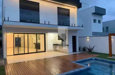 Casa com 3 suítes à venda, 279m² construção - condominio brisas jundiaí - jardim samambaia, jundiaí