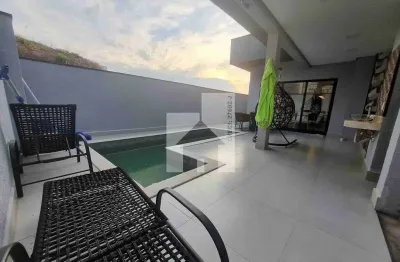 Casa térrea com piscina, 3 suítes à venda, 240m² - concominio bella vittá - jardim celeste, jundiaí