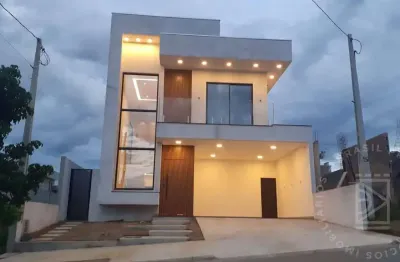 Sobrado em condomínio fechado com 3 quartos sendo 2 suítes, caçapava.