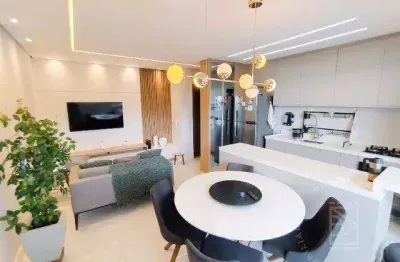 Apartamento mobiliado à venda, 2 quartos, 1 suíte, 64m², edifício maranata