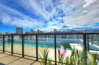 Apartamento 52,67m² de 2 dormitórios na região central de sjc