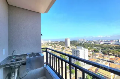 Apartamento novo 2 dormitórios, 1 suíte vista livre no parque industrial