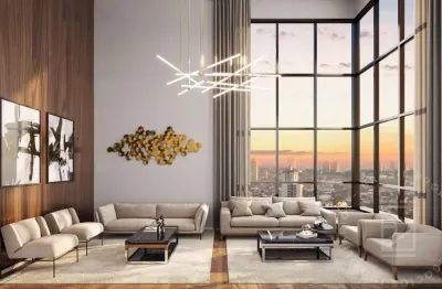 Apartamento com pé direito alto de 136m² com 3 dorms no jardim aquarius