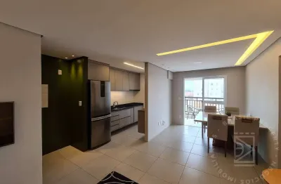Apartamento de 63m²com  2 dormitórios com suíte e sacada no bosque dos ipês