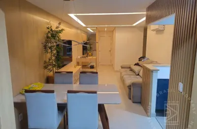 Apartamento com 3 quartos sendo 1 suíte, 84m², mobiliado na villa branca