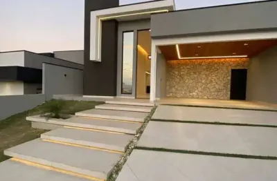 Casa térrea de alto padrão com 3 suítes e área gourmet em caçapava