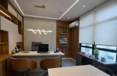 Escritório mobiliado de 37 m² pronto para uso no Jardim Aquarius