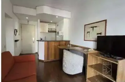 Flat Locação Mobiliado 45m² 1 suíte Edifício Space Valley Jd. São Dimas SJC