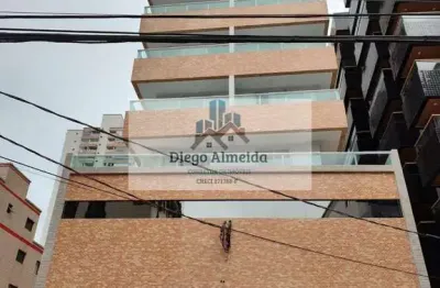 Apartamento com 1 quarto à venda no boqueirão, praia grande , 42 m2 por r$ 275.000