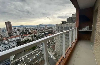 Apartamento para venda em praia grande, boqueirão, 1 dormitório, 1 banheiro, 1 vaga