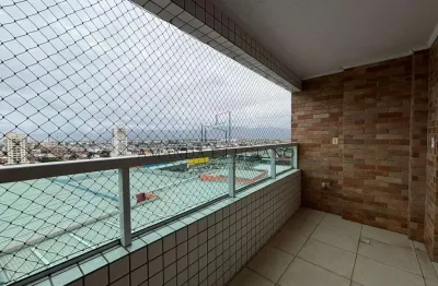 Apartamento para venda em praia grande, guilhermina, 2 dormitórios, 1 suíte, 2 banheiros, 1 vaga