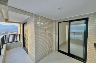 Apartamento para venda em praia grande, maracanã, 2 dormitórios, 2 suítes, 3 banheiros, 2 vagas
