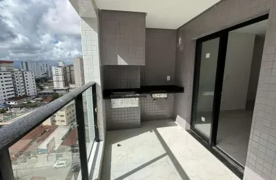 Apartamento para venda em praia grande, aviação, 2 dormitórios, 2 suítes, 3 banheiros, 1 vaga