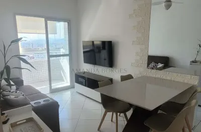 Apartamento para venda em praia grande, guilhermina, 2 dormitórios, 1 suíte, 2 banheiros, 1 vaga
