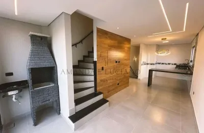 Casa em condomínio para venda em praia grande, ocian, 2 dormitórios, 2 suítes, 3 banheiros, 1 vaga