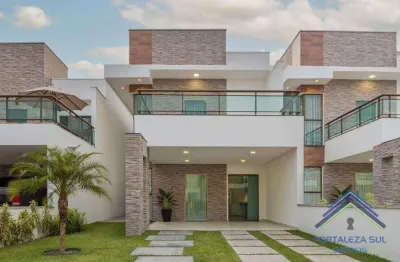 Casa com 4 dormitórios à venda, 245 m² por r$ 850.000,00 - tamatanduba - eusébio/ce