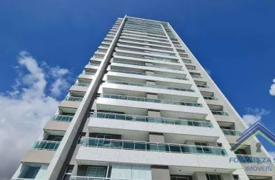 Apartamento com 3 dormitórios à venda, 90 m² por r$ 960.000,00 - guararapes - fortaleza/ce