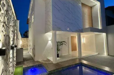 Casa com 4 dormitórios à venda, 251 m² por r$ 930.000,00 - josé de alencar - fortaleza/ce