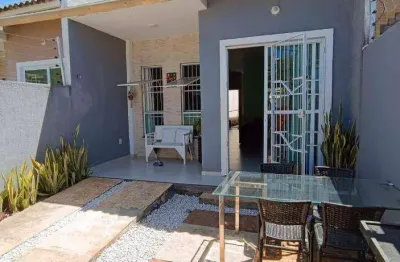 Casa com 2 dormitórios à venda, 85 m² por r$ 310.000,00 - urucunema - eusébio/ce