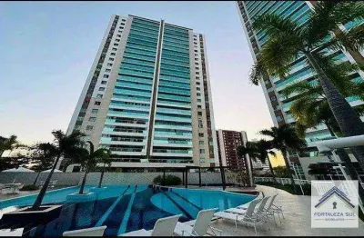 Apartamento com 3 dormitórios à venda, 150 m² por r$ 1.990.000,00 - guararapes - fortaleza/ce