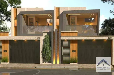 Casa com 4 dormitórios à venda, 177 m² por r$ 695.000,00 - edson queiroz - fortaleza/ce