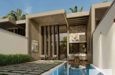 Casa com 4 dormitórios à venda, 140 m² por r$ 599.000,00 - guaribas - eusébio/ce