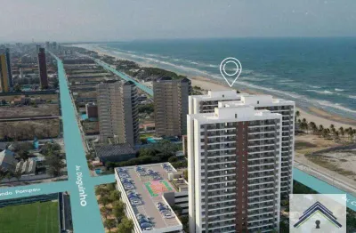Apartamento com 2 dormitórios à venda, 65 m² por r$ 471.000,00 - praia do futuro ii - fortaleza/ce