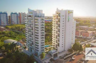 Apartamento com 3 dormitórios à venda, 115 m² por r$ 1.290.000,00 - parque iracema - fortaleza/ce