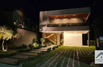 Casa com 5 dormitórios à venda, 380 m² por r$ 5.500.000,00 - porto das dunas - fortaleza/ce