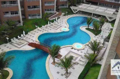 Apartamento com 3 dormitórios à venda, 114 m² por r$ 1.100.000,00 - porto das dunas - aquiraz/ce