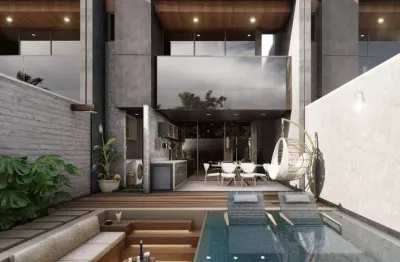 Casa em condomínio fechado com 3 quartos à venda na gorete bezerra, 149, urucunema, eusébio por r$ 679.000