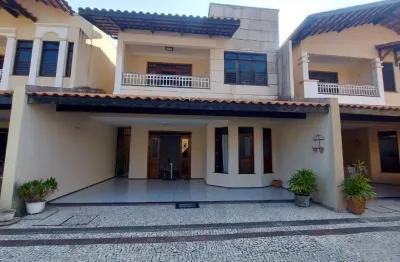 Casa em condomínio fechado com 4 quartos à venda na rua escrivão azevedo, 367, cidade dos funcionários, fortaleza por r$ 700.000