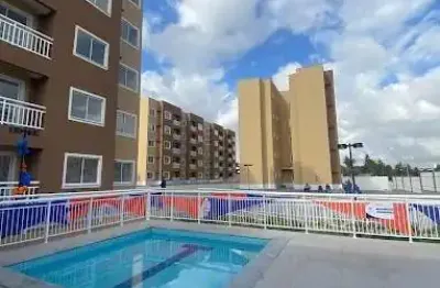 Apartamento com 2 quartos à venda na central loteamento parque messejana, 100, paupina, fortaleza por r$ 230.000