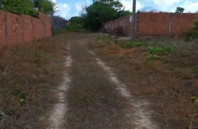 Terreno à venda na professor luiz crispim de sousa, 100, encantada, eusébio por r$ 175.000