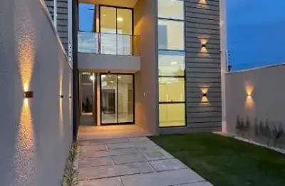 Casa com 4 quartos à venda na rua santa cecília, 28, pires façanha, eusébio por r$ 629.000