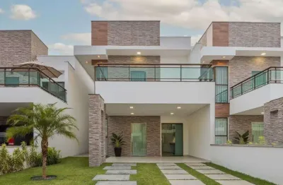 Casa em condomínio fechado com 3 quartos à venda na rua antônia sá e silva, 911, tamatanduba, eusébio por r$ 949.000