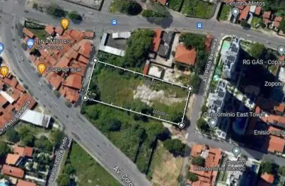 Terreno à venda na avenida pinto bandeira, 390, engenheiro luciano cavalcante, fortaleza por r$ 18.000.000
