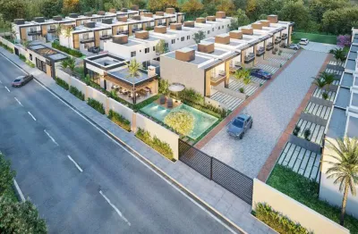 Casa em condomínio fechado com 3 quartos à venda na rua maximino, 555, lagoa redonda, fortaleza por r$ 757.500