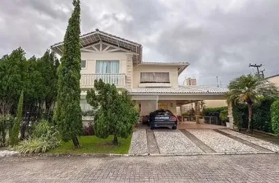 Casa em condomínio fechado com 5 quartos à venda na Rua Mário Alencar Araripe, 1751, José de Alencar, Fortaleza por R$ 2.100.000