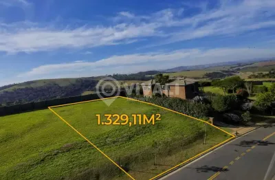 Terreno em condomínio fechado à venda na estrada municipal manoel stefani, capela do barreiro, itatiba, 1329 m2 por r$ 690.000